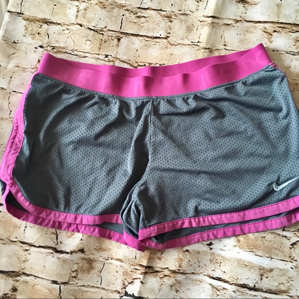 Nike Dri-Fit workout athletic shorts, size L